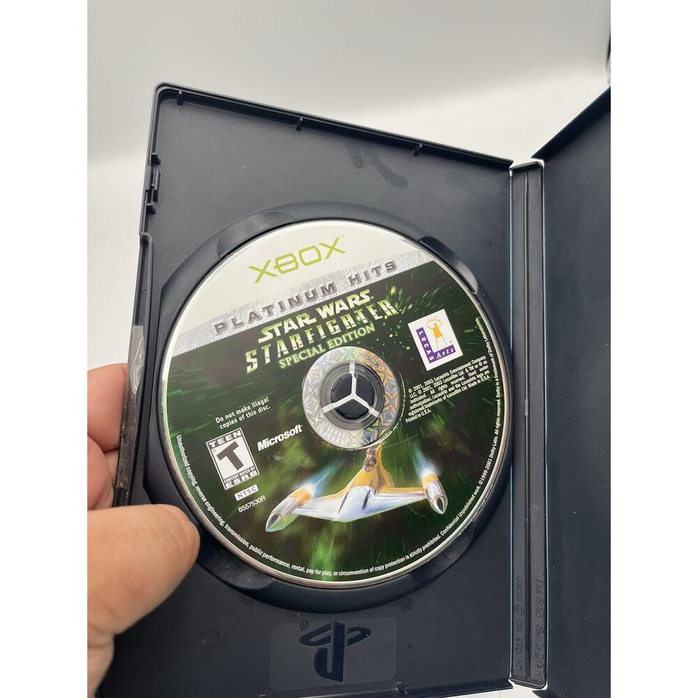 Star Wars Starfighter: Special Edition (Microsoft Xbox) Disc Only